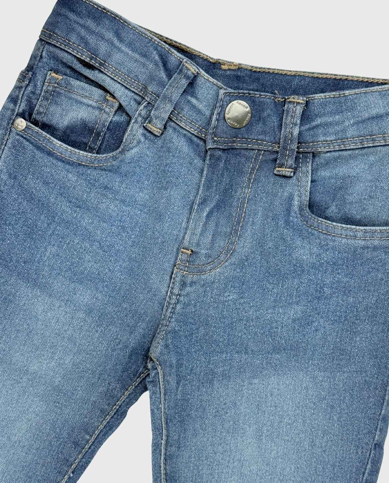 Pantalón Medium Denim Losan Detalle