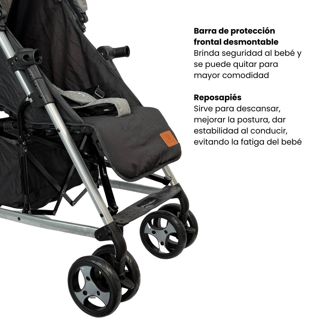Coche Paseador Europeo Yogger Maxibaby Gris Diseño