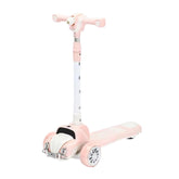 Patineta Carro Con Burbujero y sonido Rosa