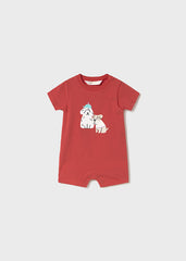 Pelele Estampado Dog Rojo Mayoral rojo