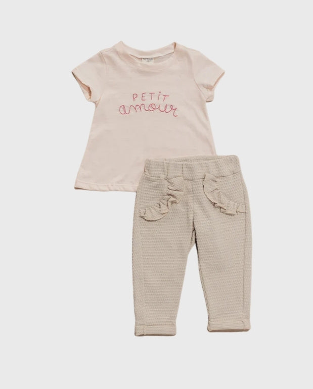 Conjunto Pantalon Boleros Amor