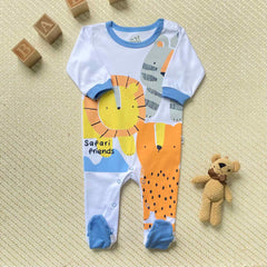 Pijama Enteriza Safari azul