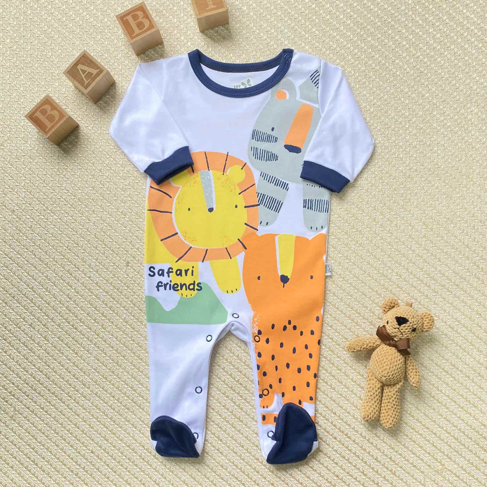 Pijama Enteriza Safari navy