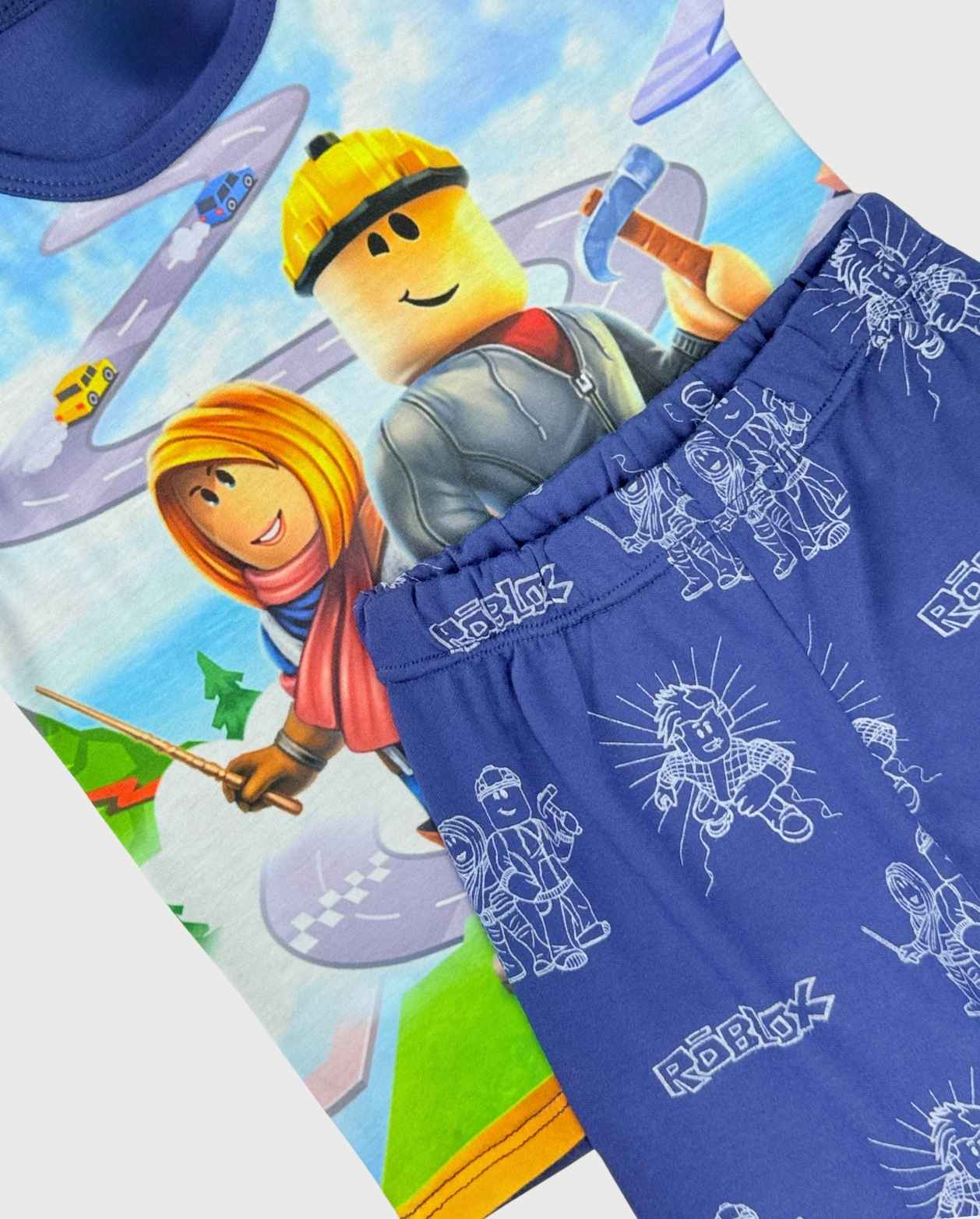Pijama Pantalón Roblox Color Surtido Azul