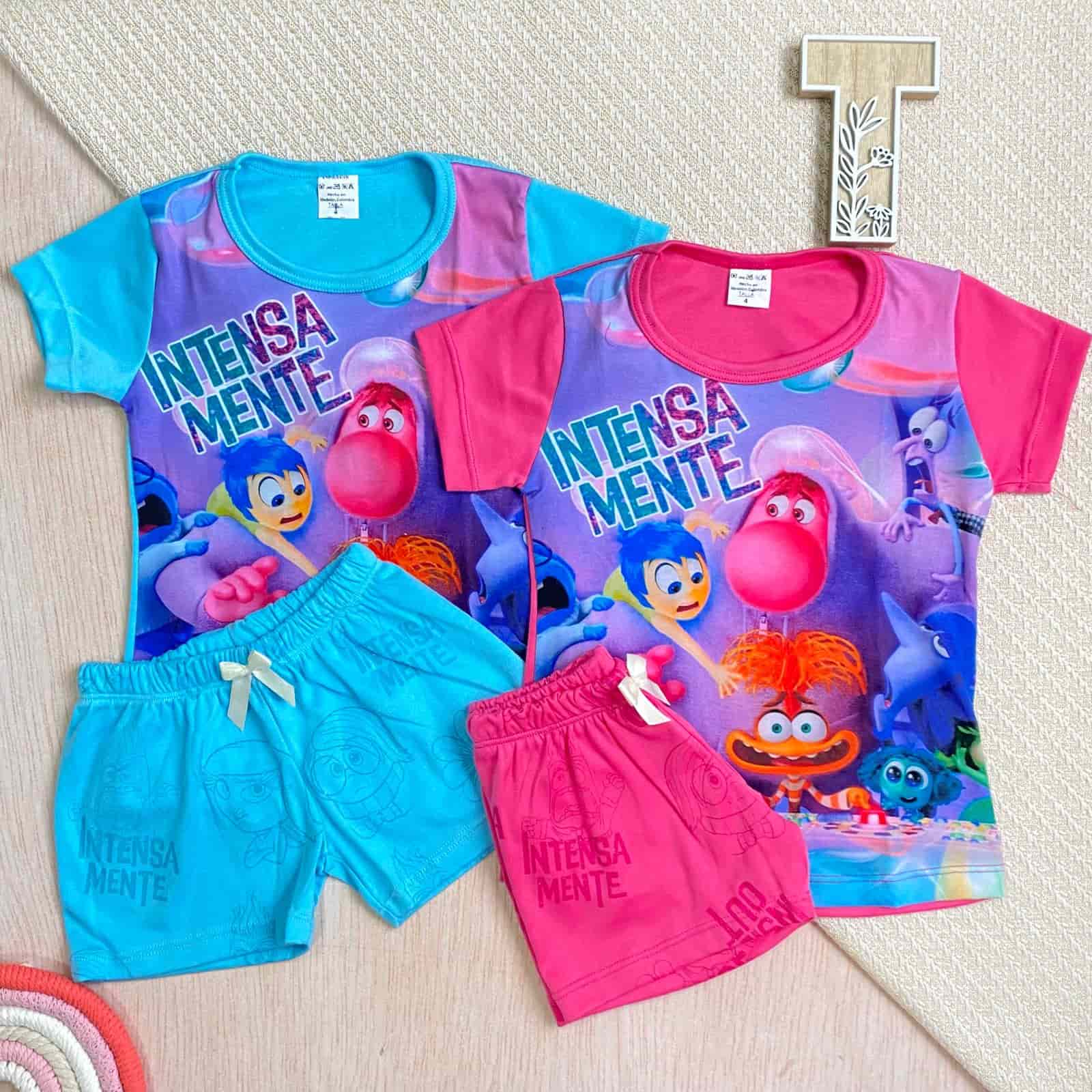 Pijama Short Intensamente Colores Surtidos