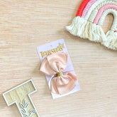 Pinza Moño Brillo palo rosa