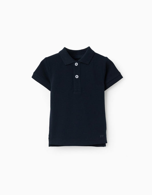 Polo Básico Para Bebe Navy Zippy