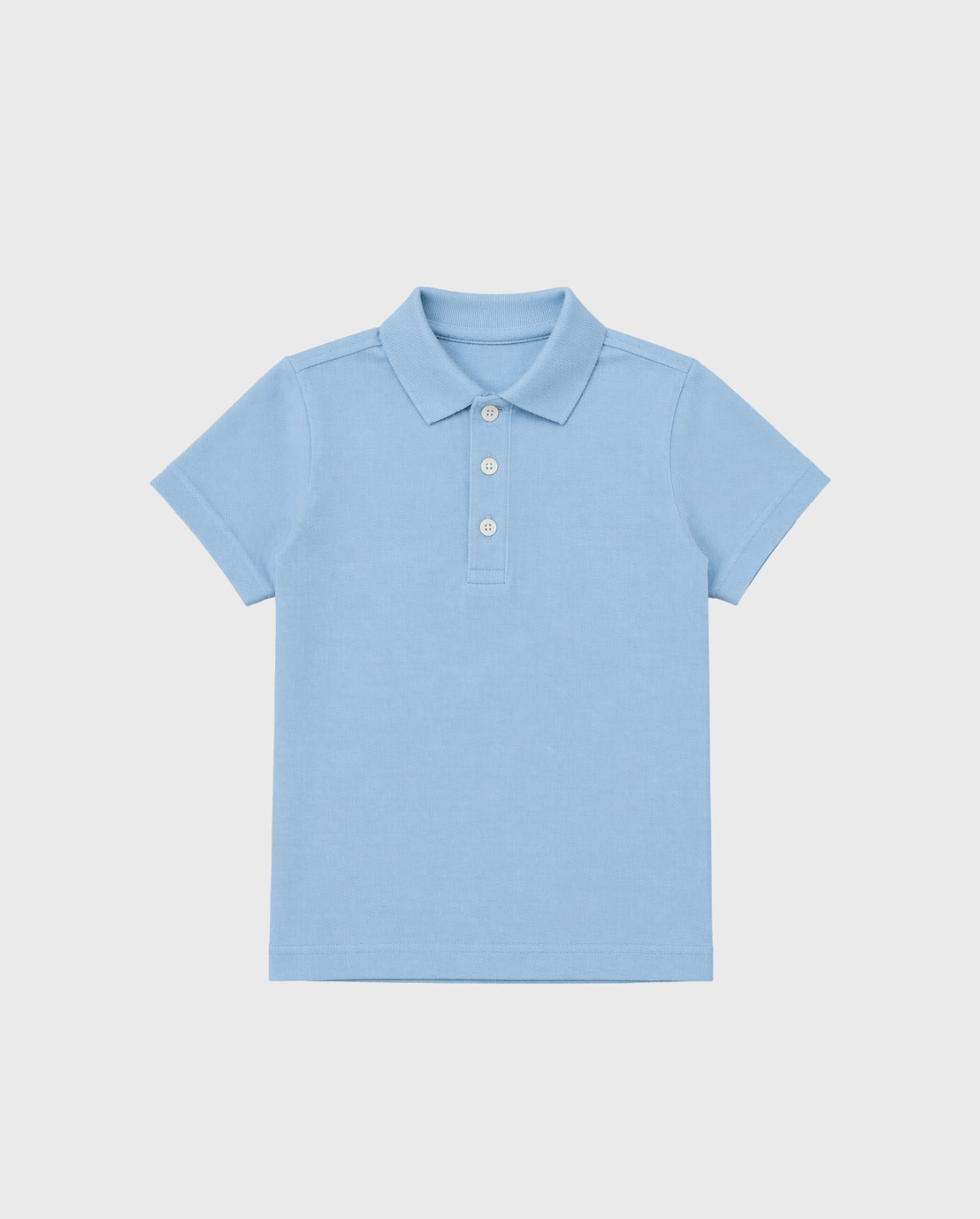 Polo Clásico Para Niño Azul Claro Zippy