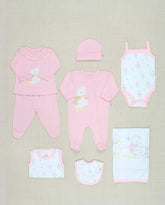 Set Primer Día Pato Rosa