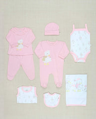Set Primer Día Pato Rosa
