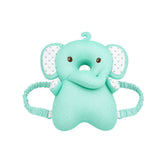 Protector De Cabeza Y Espalda Malla Animales verde