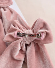 Pinza Maxi Moño Velvet Rosa Rayito de Sol