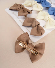 Set 3 Pares Pinzas Azul Cielo Rayito de Sol estilo