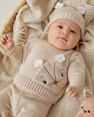 Primer Día Tricot Ardilla Beige