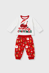 Pijama Manga Larga Papá Noel Rojo Blanco