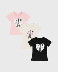 Conjunto Braga Jardinera Blusa Color Surtido