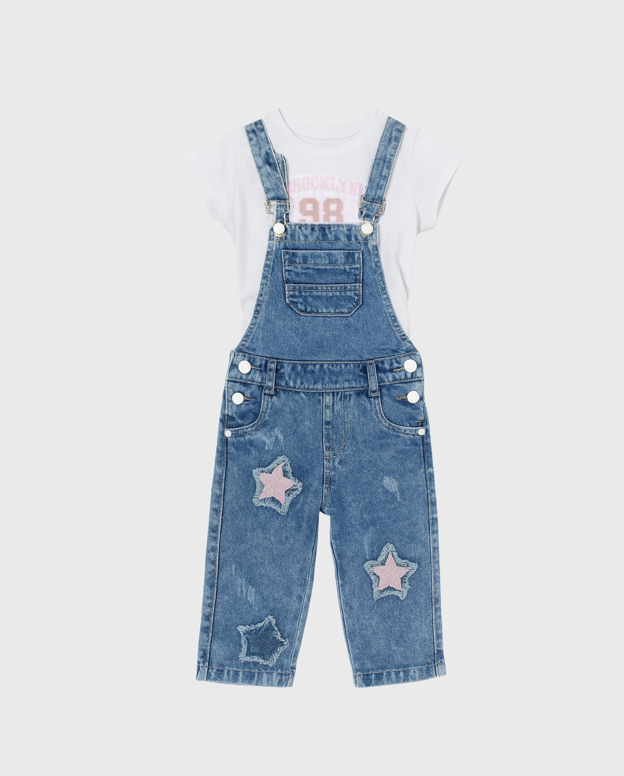 Conjunto Braga Denim Estrellas