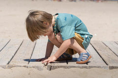 Sandalias Nico Caramelo Azul Igor Arena