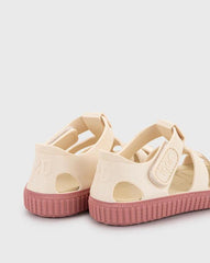 Sandalias Nico Marfil Nuevo Rosa Igor Cierre