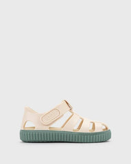 Sandalias Nico Marfil Nuevo Verde Igor Estilo