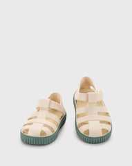 Sandalias Nico Marfil Nuevo Verde Igor Diseño