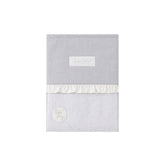 Toalla De Ribete Gris Diseño Surtido El Bebé Feliz