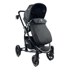 Coche Moisés Con Porta Bebé Travel System Prima Negro Bebesit Diseño