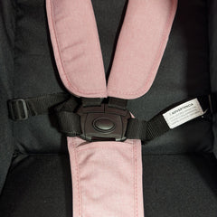 Coche Moisés Con Porta Bebé Prima Rosado Bebesit Seguridad