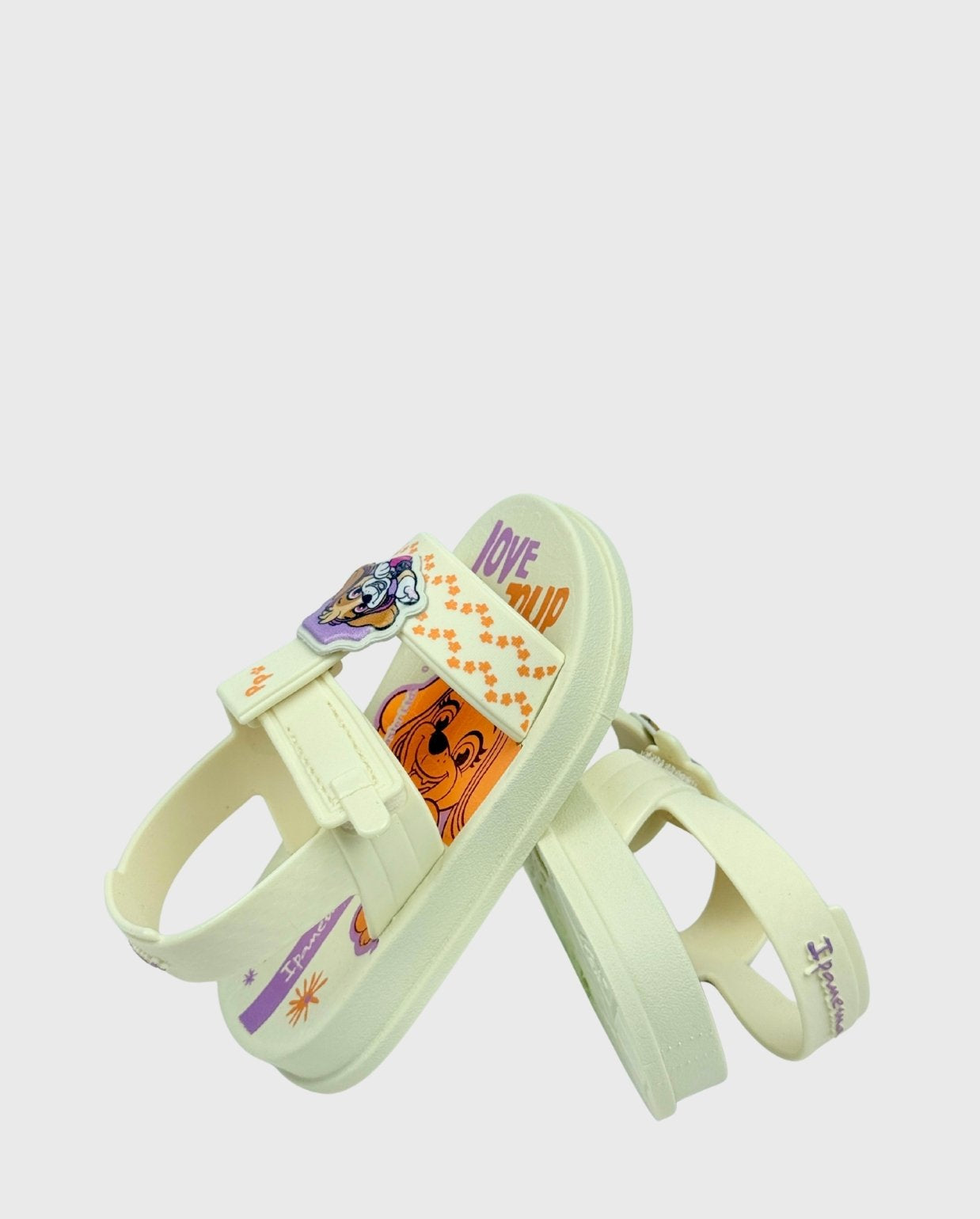 Sandalias Patrulla Canina Beige Detalles
