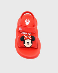 Sandalias Disney Pump Minnie Rojo diseño