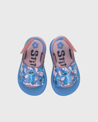 Sandalias Estampado Stitch Hora Rosa