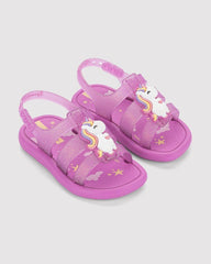 Sandalias Fantasy Baby Unicornio Fucsia