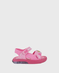 Sandalias Led Patrulla Canina Velcro Rosa Niña