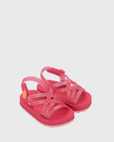 Sandalias Zaxynina Pretty Lazos Fucsia