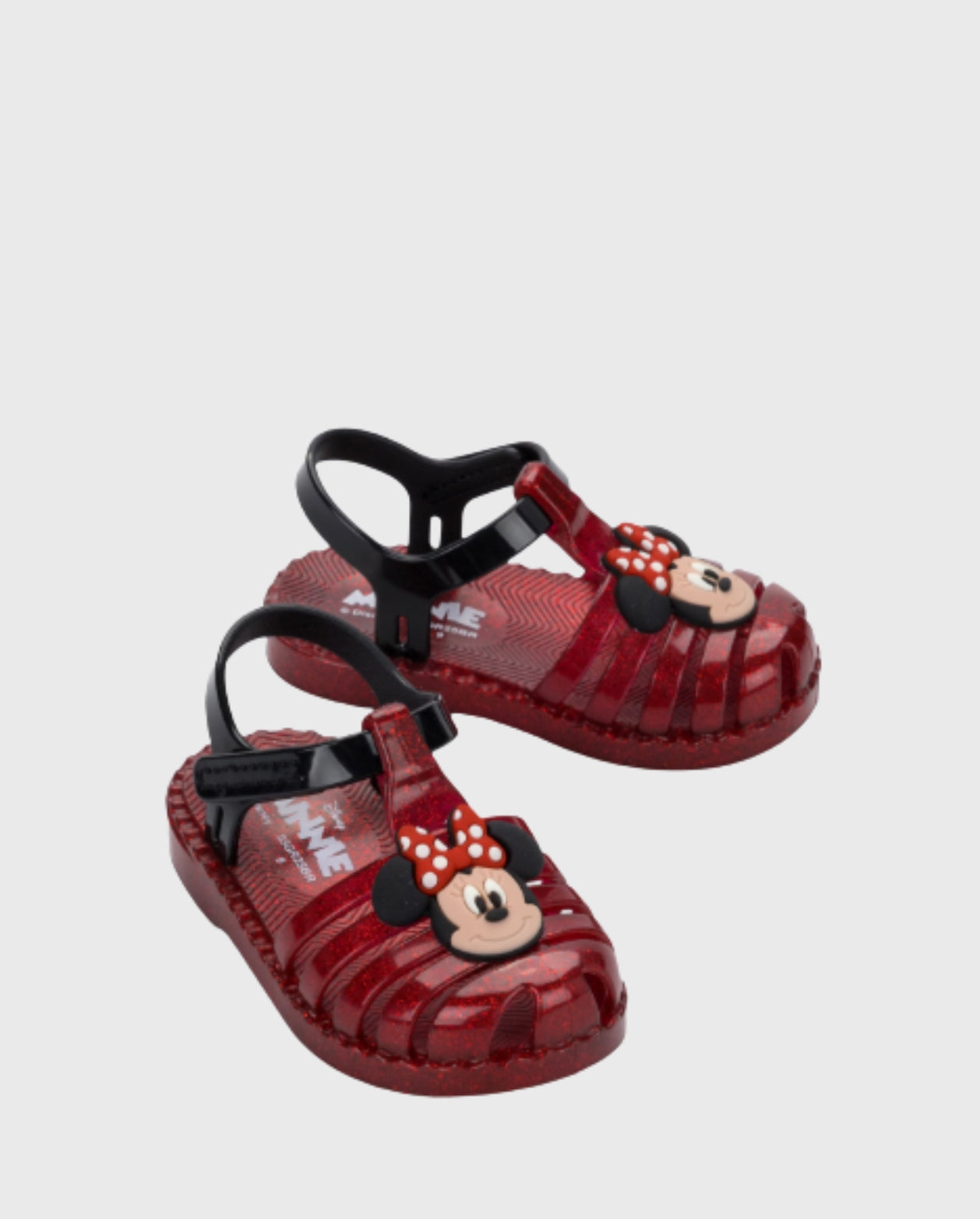 Sandalias Duo Disney Minnie Mouse Rojo