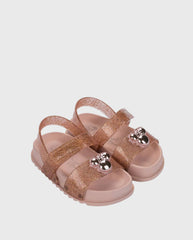 Sandalias Pop Disney Minnie Mouse Oro Rosa