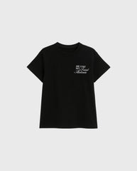 Conjunto Camiseta Negra Cargo Café Niño