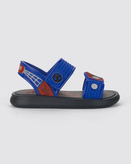 Sandalias Marvel Spider Man Azul detalle