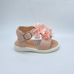 Sandalias Para Niña Flores Rosa detalle