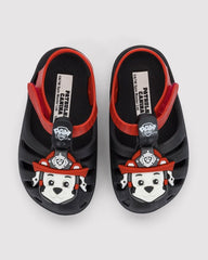 Sandalias Space Baby Patrulla Canina Negro detalle