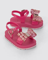 Sandalias Zaxy Moño Fuscia