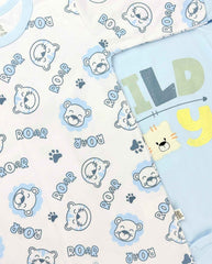 Set 2 Pijamas Estampado Roar Niños