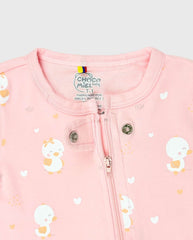 Set 2 Pijamas y Gorro Pato Niña Detalles