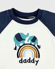 Set 3 Mamelucos Estampado Elefante Niños