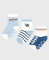 Set 3 Medias Tenis Cohete Niño