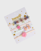 Set 4 Balacas Rosas Lila