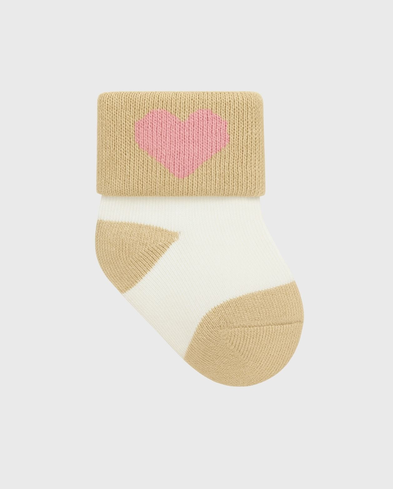 Set 4 Medias Estampado Corazones Niñas