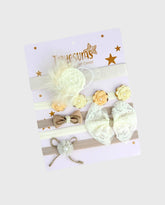 Set 5 Balacas Pluma Cafe