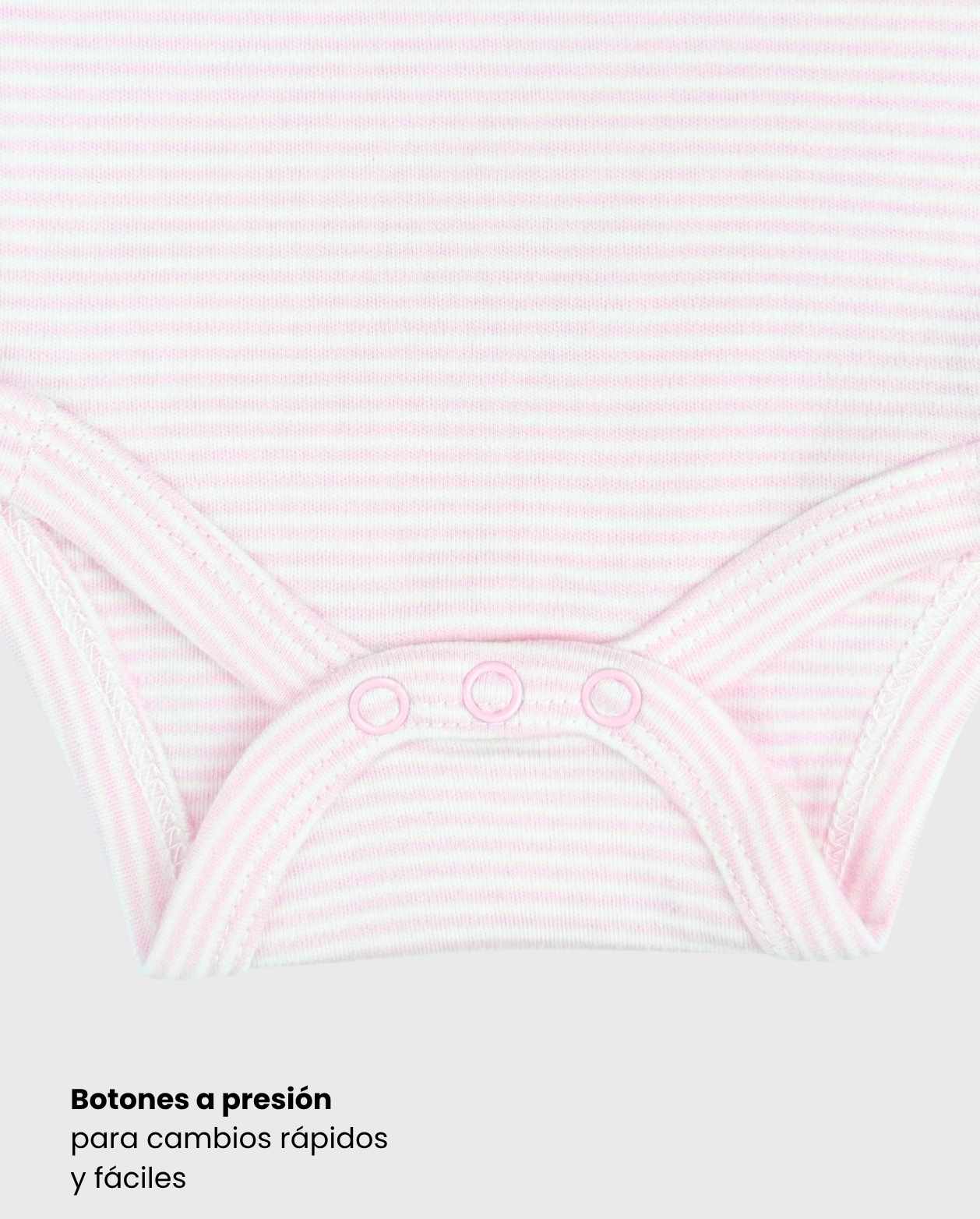 Set 5 Bodys Estampado Puntos Jirafa Menta Niños