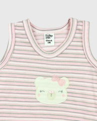 Set 5 Esqueletos Bordados Animales Niña Surtido Detalles